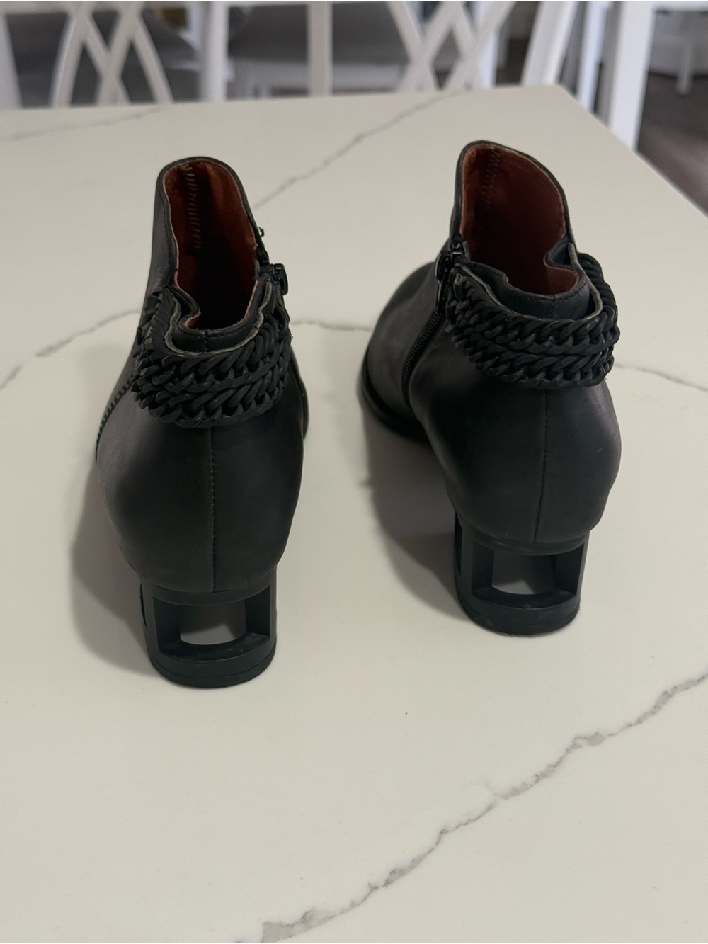 Jeffrey Campbell Black Ankle Boots US 10 - Picture 5 of 8